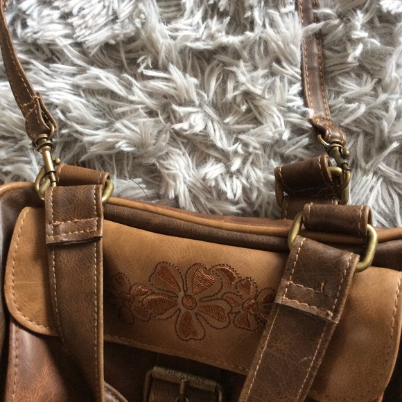 🔥$5 SALE! ! crossbody purse lotsa pockets leather look - Picture 6 of 8